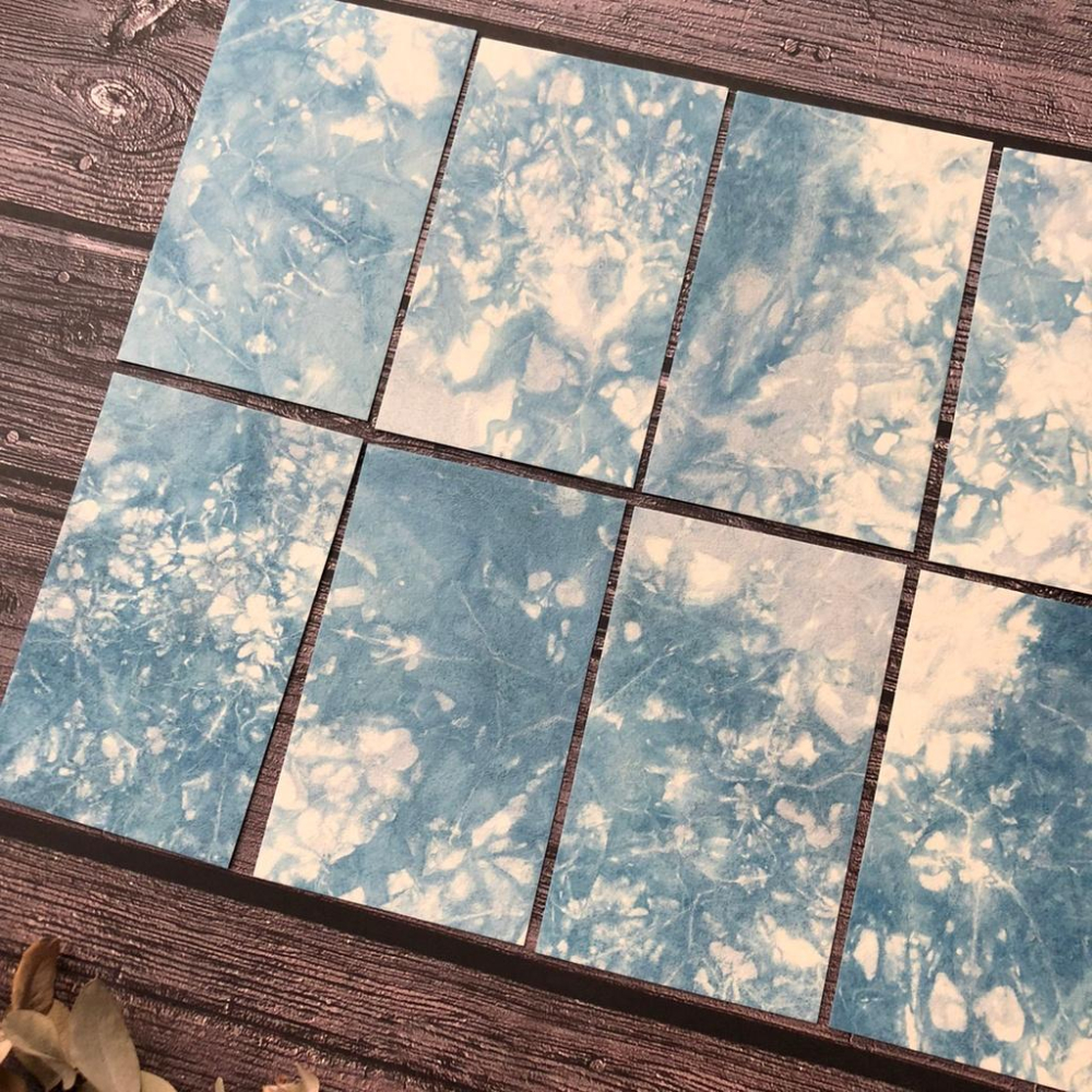 [好築藝]日本 Awagami Factory｜名刺 名片｜藍染め揉み和紙-細節圖7