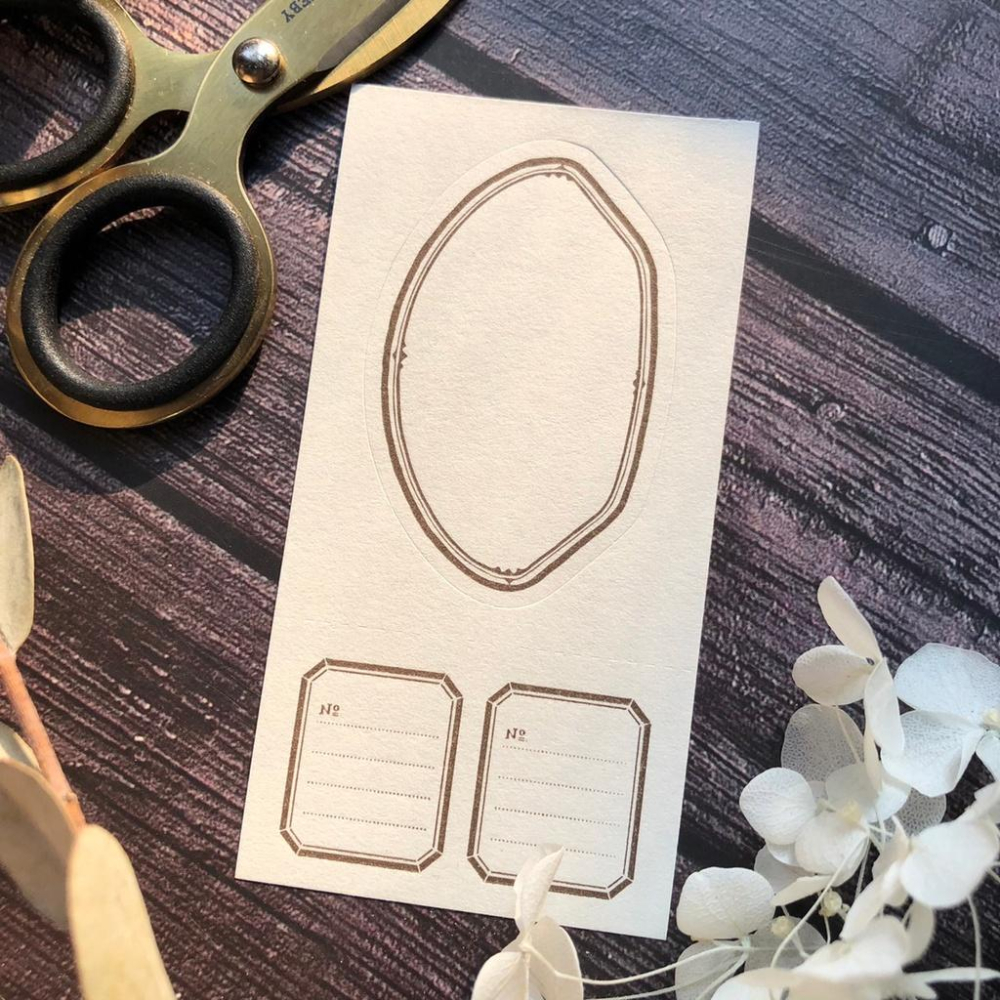 Ours森林好朋友｜便箋分裝 活版印刷 3款各3張-細節圖6