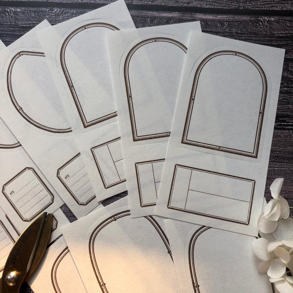 Ours森林好朋友｜便箋分裝 活版印刷 3款各3張-細節圖7