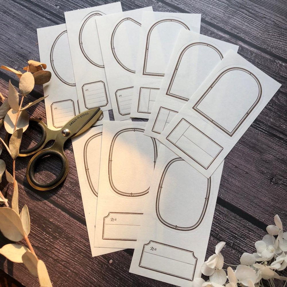 Ours森林好朋友｜便箋分裝 活版印刷 3款各3張-細節圖8