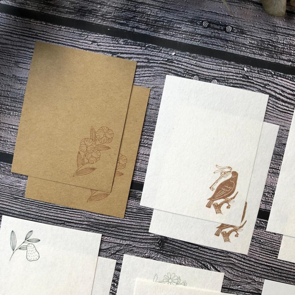 [好築藝]日本 啓文社印刷｜活版印刷 迷你便條紙-細節圖2