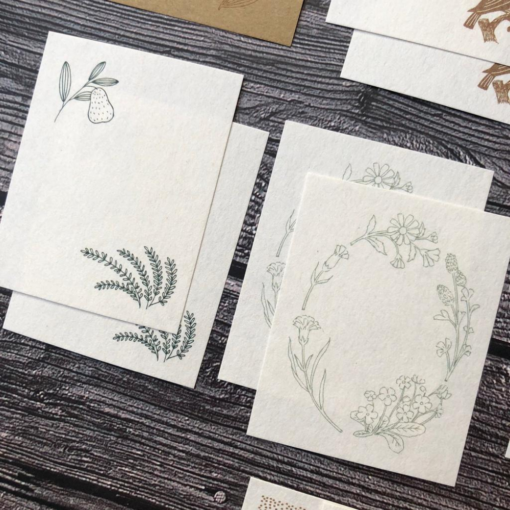 [好築藝]日本 啓文社印刷｜活版印刷 迷你便條紙-細節圖3