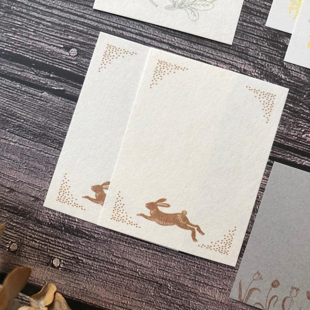 [好築藝]日本 啓文社印刷｜活版印刷 迷你便條紙-細節圖4