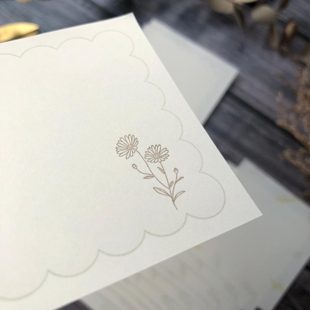 [好築藝]日本 Hütte Paper Works 活版印刷 memo 紙本｜一組2款 C組-細節圖5