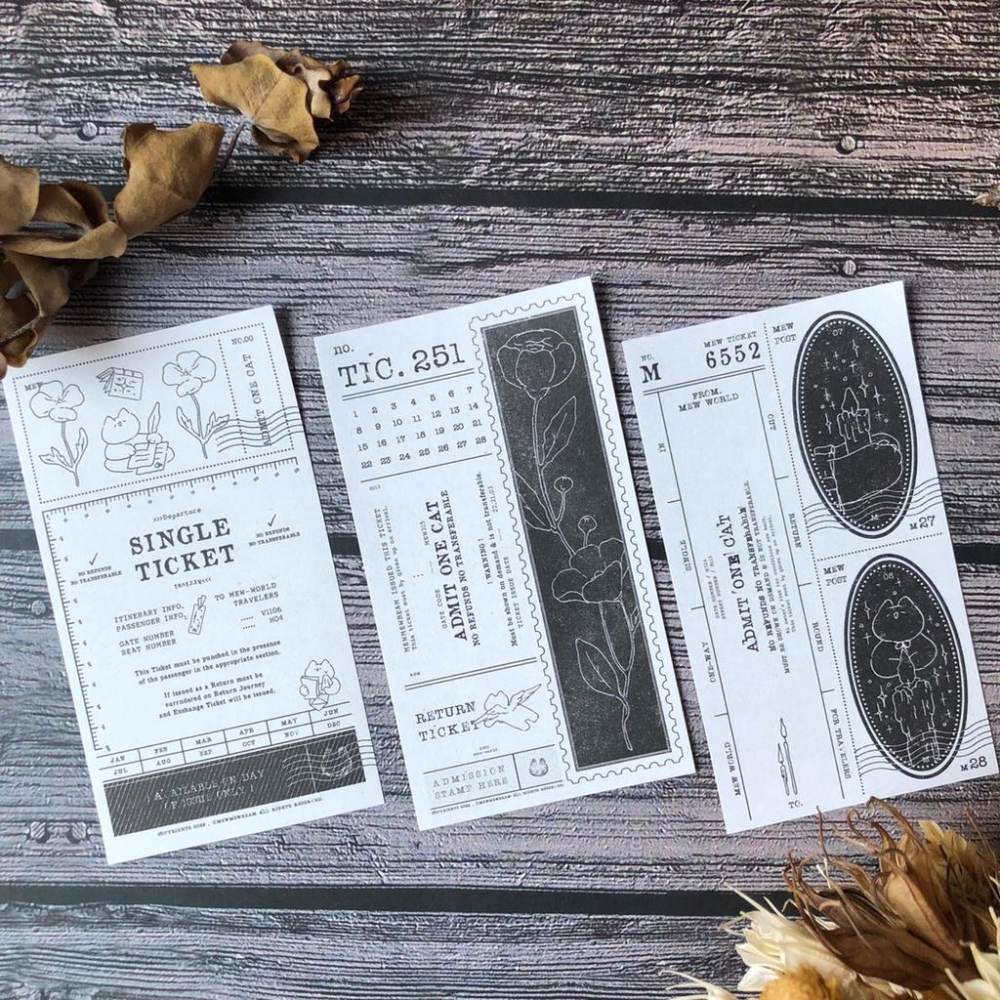 [好築藝]韓國 Mewmewbeam｜便箋 分裝 4種選擇-細節圖3