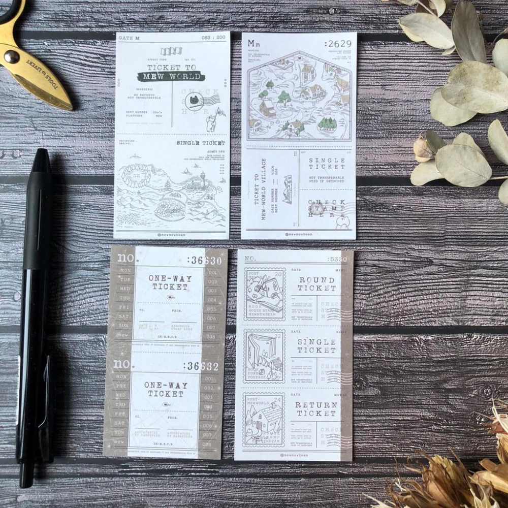 [好築藝]韓國 Mewmewbeam｜便箋 分裝 4種選擇-細節圖5