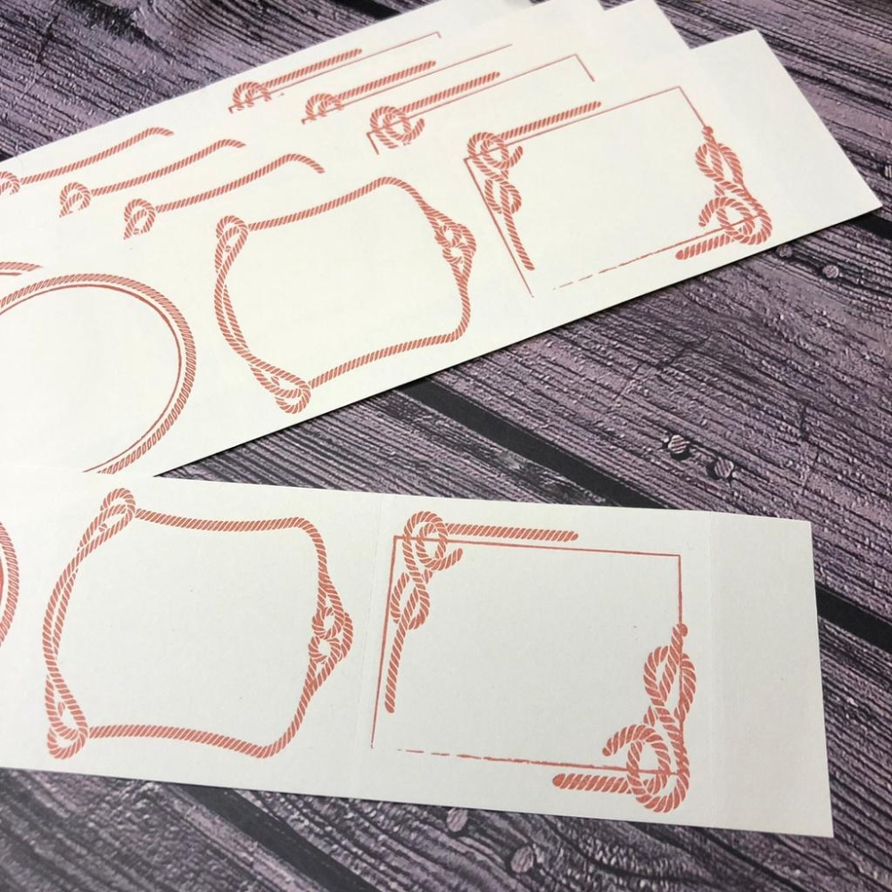 [好築藝]馬來西亞 Journal Pages｜凸版印刷 便籤分裝 結框 一組紅+黑2色-細節圖5