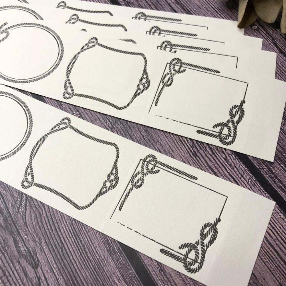 [好築藝]馬來西亞 Journal Pages｜凸版印刷 便籤分裝 結框 一組紅+黑2色-細節圖7