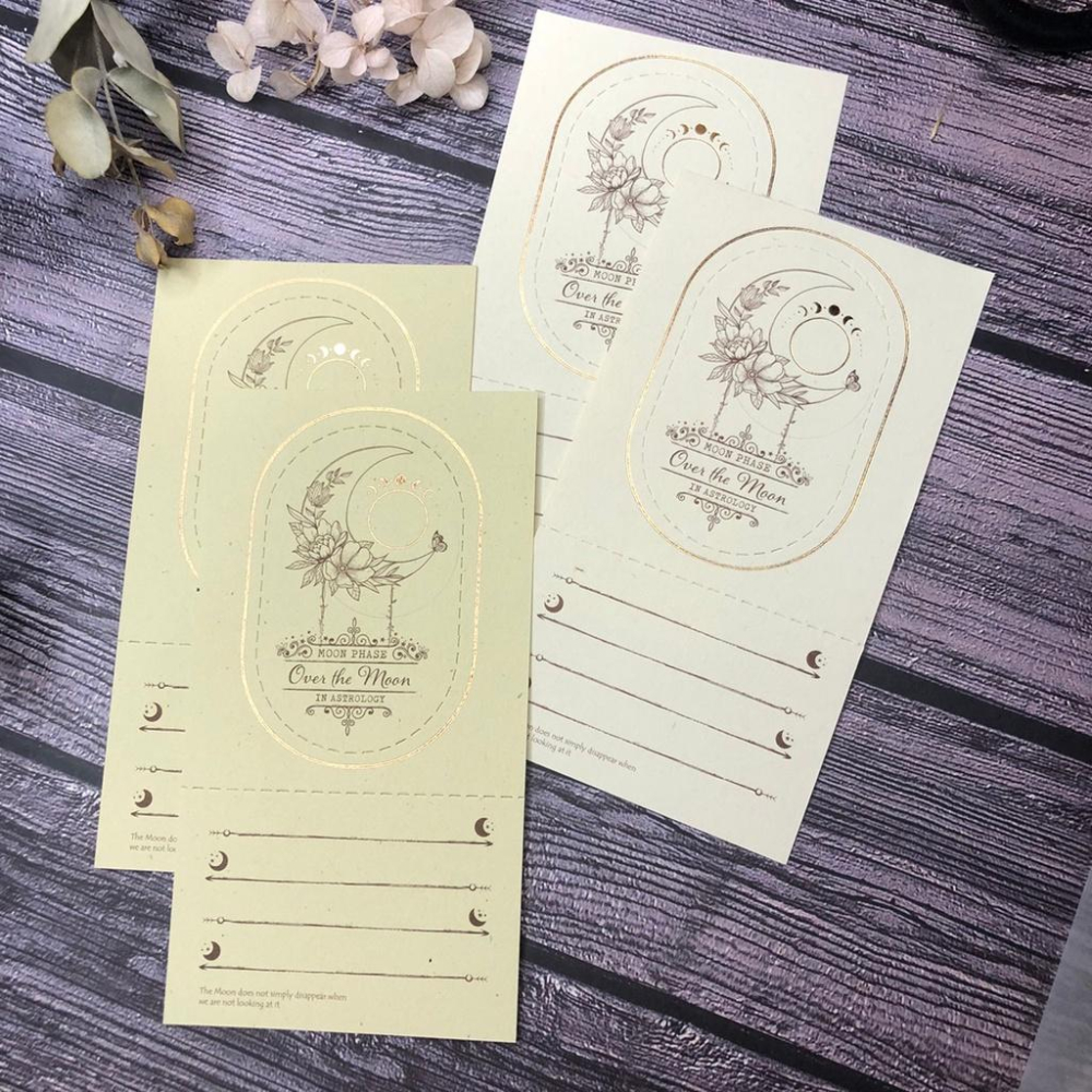 [好築藝]馬來西亞 Journal Pages｜便箋分裝 月相+花園-細節圖3