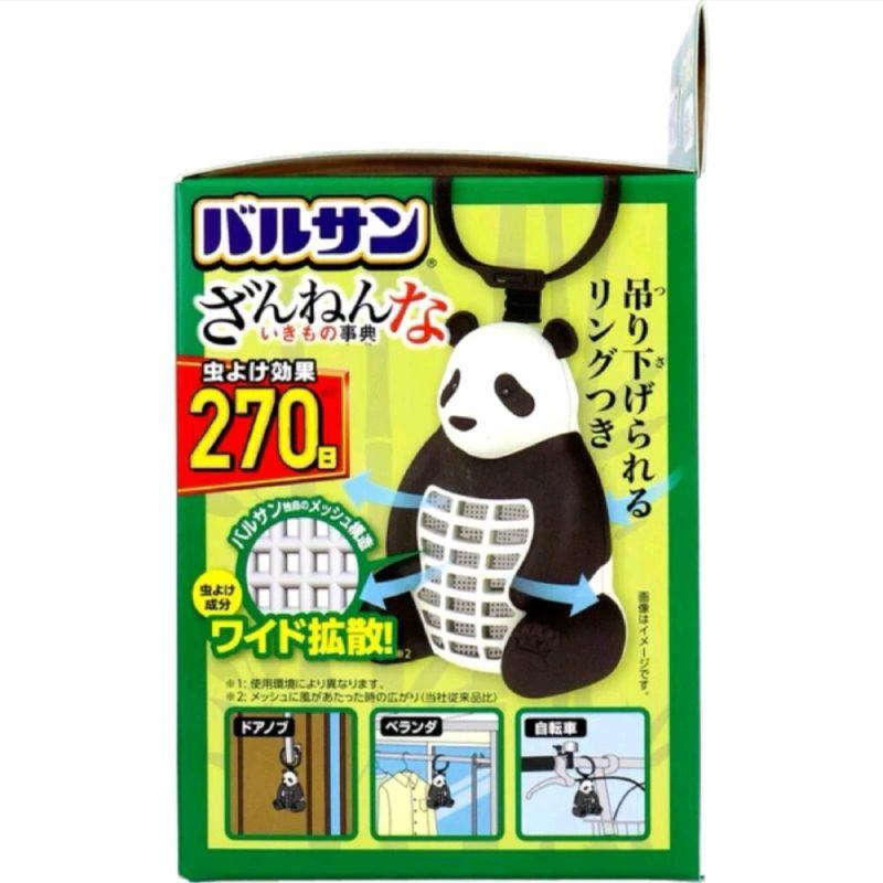 日本直送 驅蟲可愛貓熊造型 防蚊防蟲 隨身攜帶 擺飾驅蚊 270天 熊貓「現貨」［AN.shop7682]-細節圖5