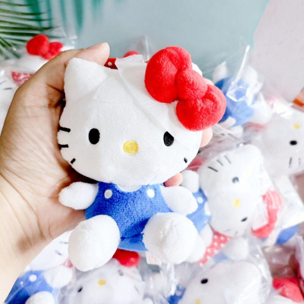 「現貨」日本正版 三麗鷗 Kitty 凱蒂貓 玩偶吊飾 包包掛件 花小兔 GD同款 權志龍 / 櫻花款［AN.shop]-細節圖3