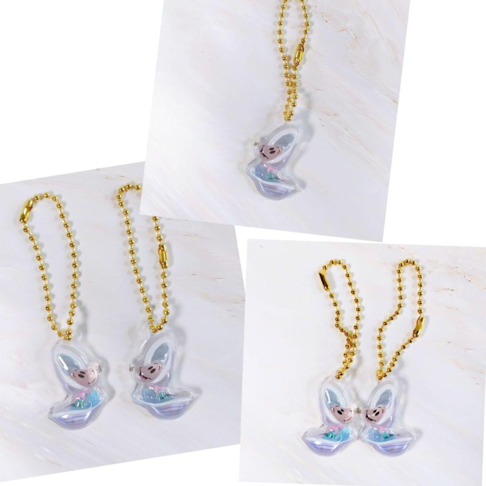 「現貨」日本 bonbon 貼紙變做成了壓克力鑰匙吊飾 立體磁鐵2入一組 鑰匙掛鍊 迪士尼 三麗鷗［AN.shop]-細節圖4