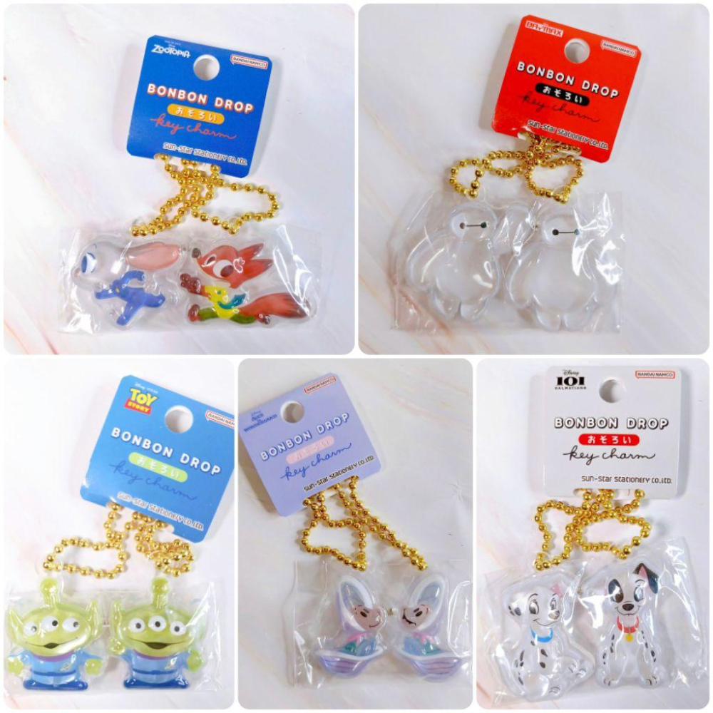 「現貨」日本 bonbon 貼紙變做成了壓克力鑰匙吊飾 立體磁鐵2入一組 鑰匙掛鍊 迪士尼 三麗鷗［AN.shop]-細節圖5