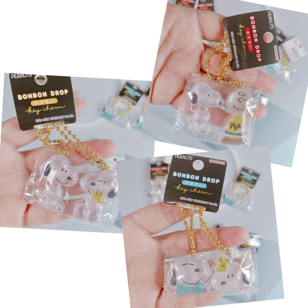 「現貨」日本 bonbon 貼紙變做成了壓克力鑰匙吊飾 立體磁鐵2入一組 鑰匙掛鍊 迪士尼 三麗鷗［AN.shop]-細節圖6