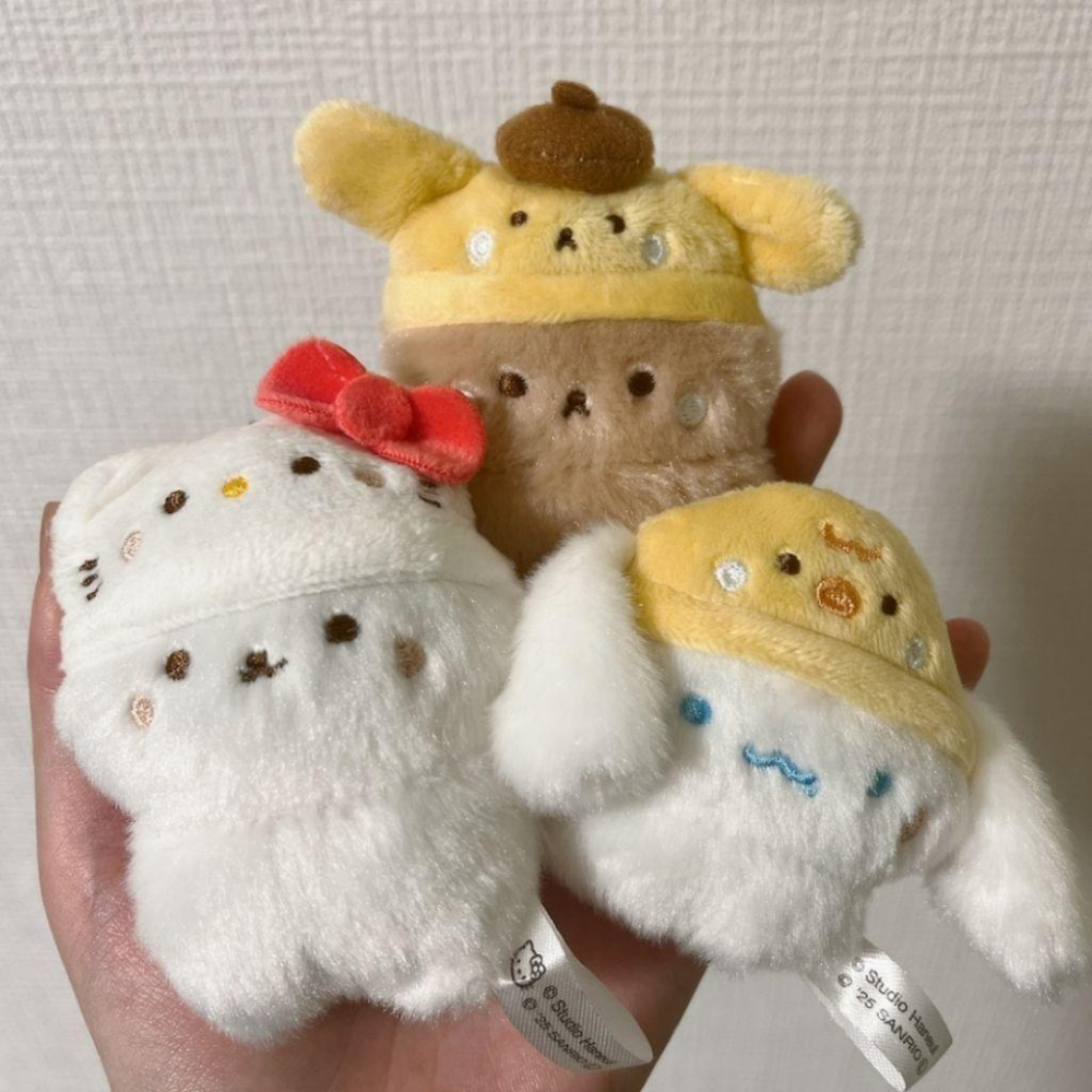 「現貨」日本正版 Qualia 扭蛋 Studiohaneul X 三麗鷗毛絨 聯名娃娃 大耳狗 凱蒂貓 AN.shop-細節圖5