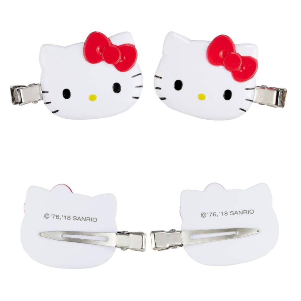 「現貨」日本 三麗鷗 髮夾 髮飾 花小兔 劈啪夾 hello kitty 瀏海夾 美樂蒂 漢頓 BTS AN.shop-細節圖5