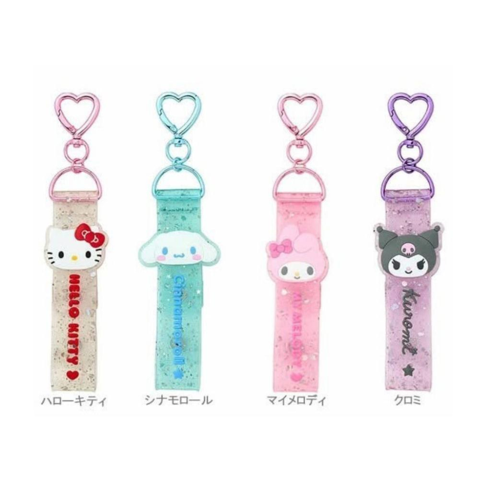 「現貨」日本正版 三麗鷗 愛心扣環 吊飾 包包吊飾 造型裝飾 多功能愛心扣吊飾 [AN.shop7682]-細節圖3