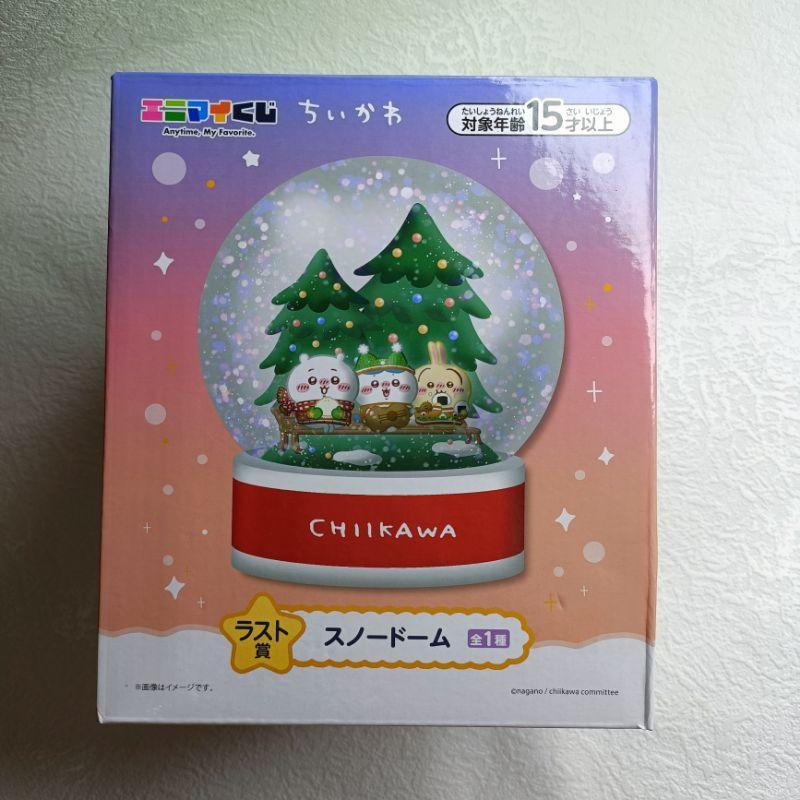 「現貨」日本ちいかわ限定限量 吉伊卡哇 聖誕 一番賞 吊飾 收藏 不鏽鋼杯 大玩偶 吊飾玩偶 水晶球［AN.shop]-細節圖5