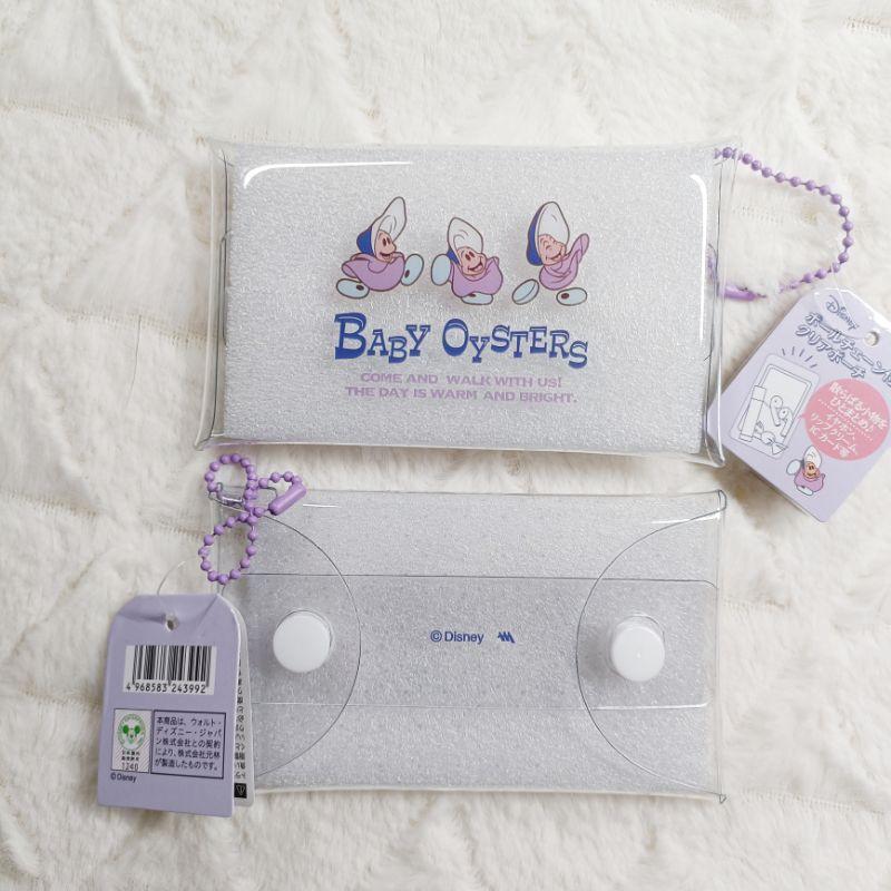 「現貨」日本百元雜貨 愛麗絲夢遊仙境 小牡蠣 收納系列 小物分裝 收納包 零錢包 夾鏈袋 杯墊［AN.shop]-細節圖8