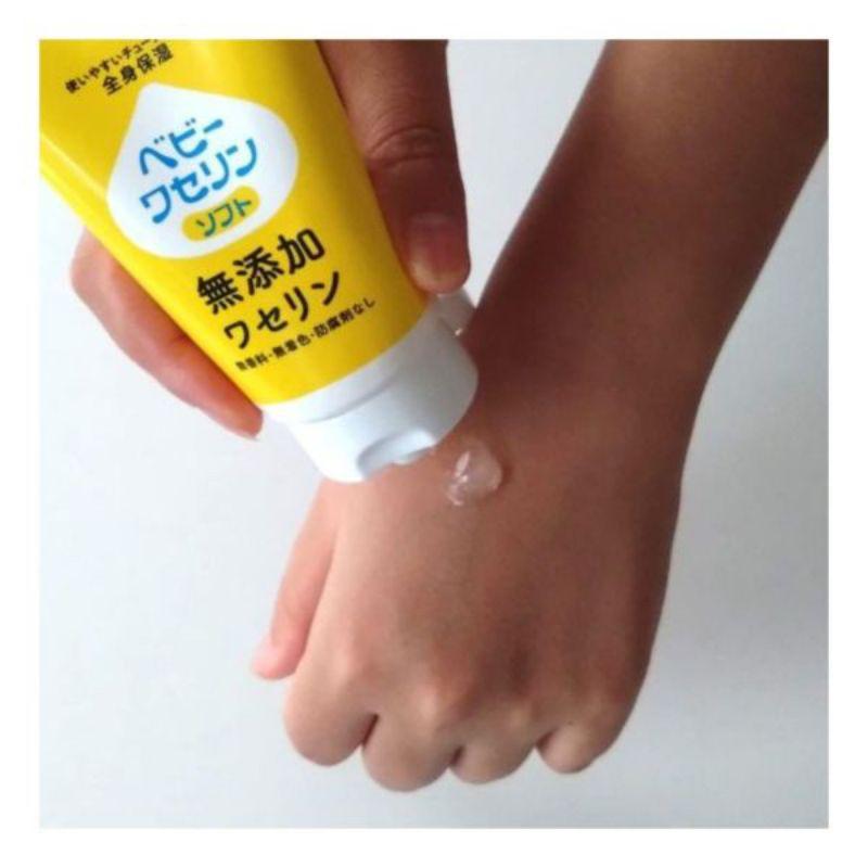 「現貨」日本人生製 近江兄弟 兒童防曬  健榮 凡士林 保濕 無添加 無香料［AN.shop]-細節圖6