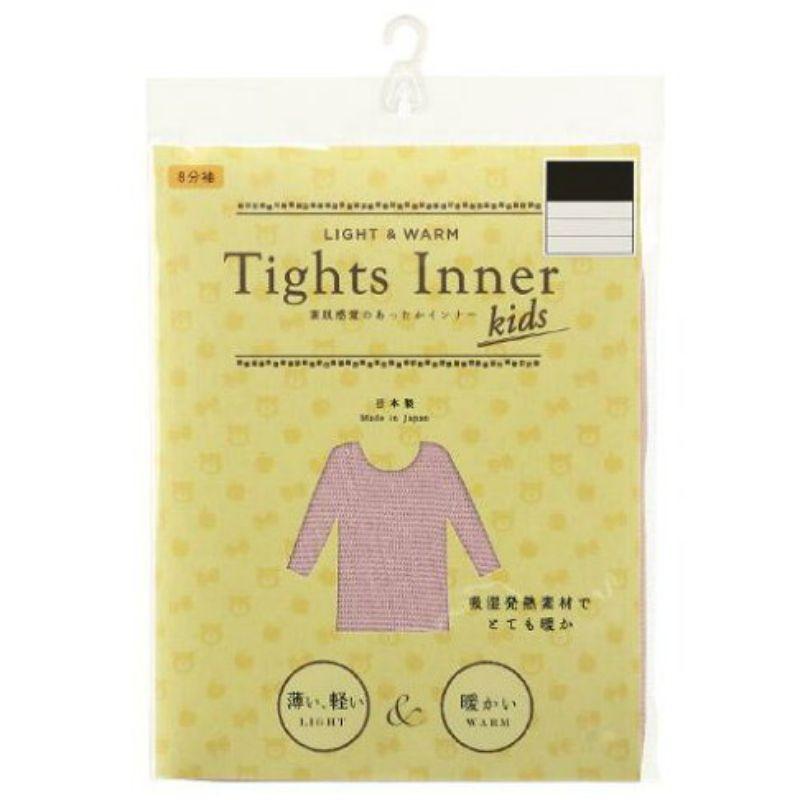 「現貨」日本製 Tights Inner 兒童發熱衣 8分袖熱銷 秋冬 吸濕排汗 保暖 發熱衣 抗靜電［AN.shop]-細節圖4