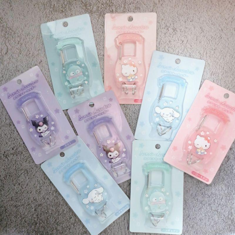 「現貨」日本三麗鷗 壓克力扣環 鑰匙圈 包包配件 Hello Kitty 美樂蒂 漢頓 怕恰狗 ［AN.shop]-細節圖2