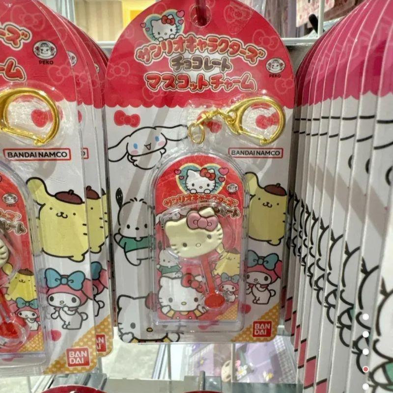 「現貨」三麗鷗 聯名 不二家 布丁狗 吊飾 鑰匙圈 大耳狗 巧克力吊飾 怕恰狗 美樂蒂 伸縮 刺繡［AN.shop]-細節圖3