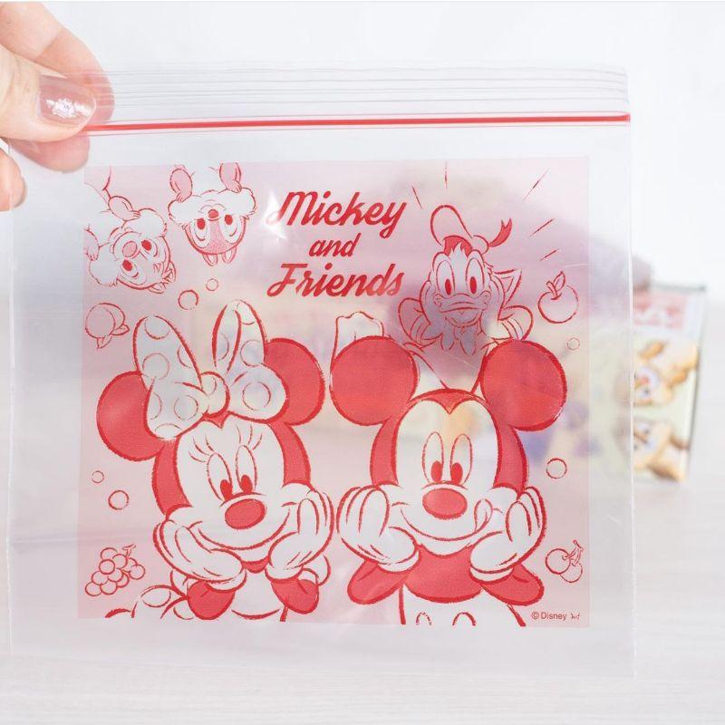 「現貨」日本 Seria 迪士尼 保鮮袋 夾鏈袋 收納袋 餅乾袋 食物袋 冷凍 新幹線 鋁箔紙 密封袋 AN.shop-細節圖2