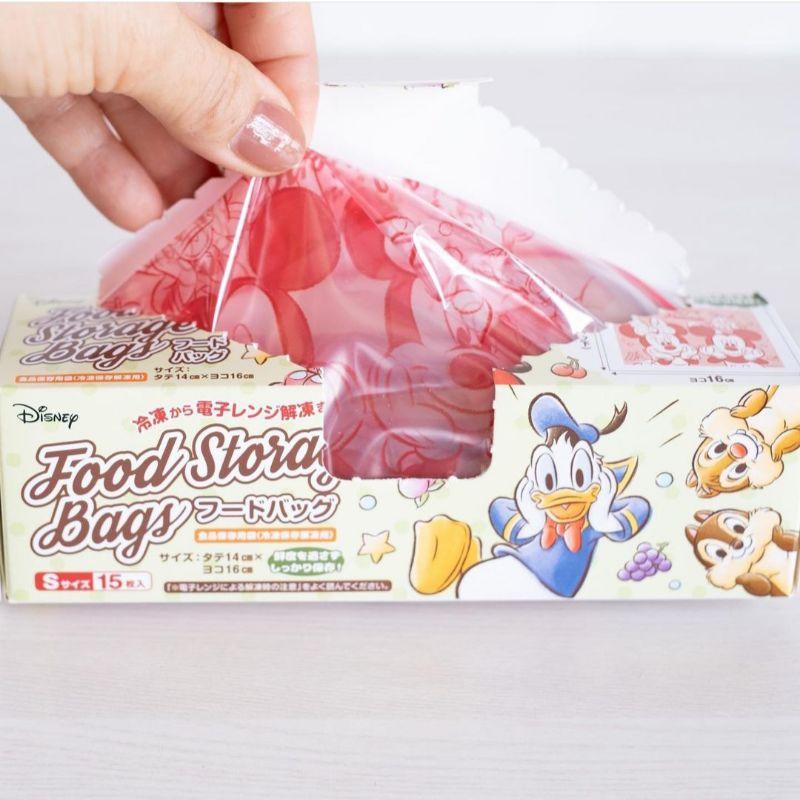 「現貨」日本 Seria 迪士尼 保鮮袋 夾鏈袋 收納袋 餅乾袋 食物袋 冷凍 新幹線 鋁箔紙 密封袋 AN.shop-細節圖4