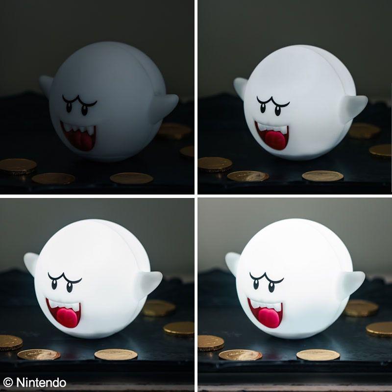 [現貨]日本雜誌附錄 瑪利歐 幽靈布布王 泰勒沙王 LED燈 收納吊飾 任天堂 帽子 零錢包 收納包 害羞幽靈 小夜燈-細節圖2