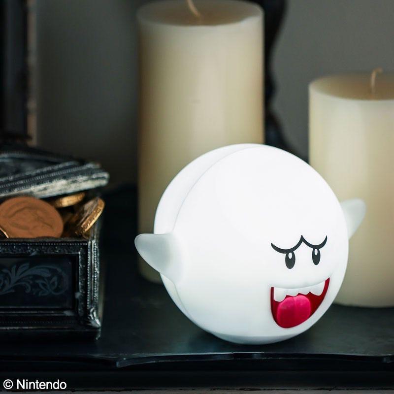 [現貨]日本雜誌附錄 瑪利歐 幽靈布布王 泰勒沙王 LED燈 收納吊飾 任天堂 帽子 零錢包 收納包 害羞幽靈 小夜燈-細節圖3