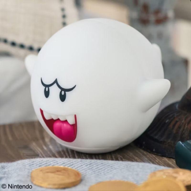 [現貨]日本雜誌附錄 瑪利歐 幽靈布布王 泰勒沙王 LED燈 收納吊飾 任天堂 帽子 零錢包 收納包 害羞幽靈 小夜燈-細節圖5