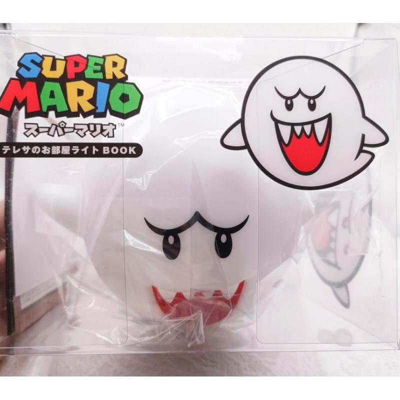 [現貨]日本雜誌附錄 瑪利歐 幽靈布布王 泰勒沙王 LED燈 收納吊飾 任天堂 帽子 零錢包 收納包 害羞幽靈 小夜燈-細節圖7