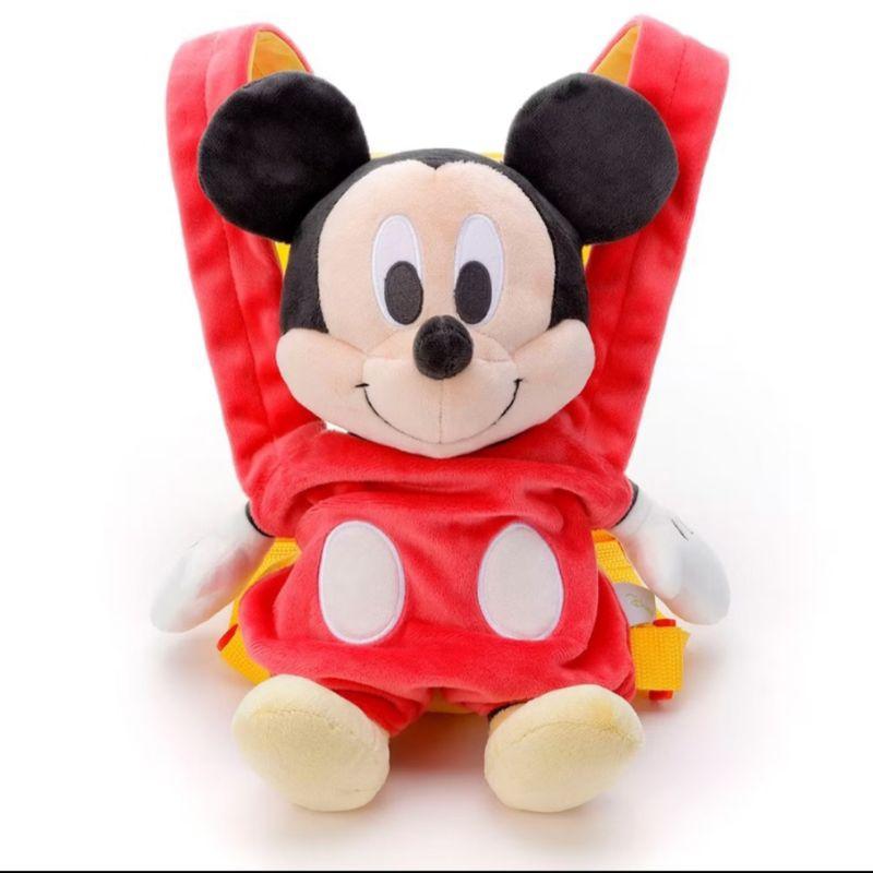 現貨」TAKARA TOMY T-ARTS Disney 迪士尼 小媽媽背帶絨毛 米奇 玩具 玩偶［AN.shop]-細節圖3