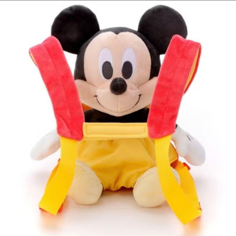現貨」TAKARA TOMY T-ARTS Disney 迪士尼 小媽媽背帶絨毛 米奇 玩具 玩偶［AN.shop]-細節圖8