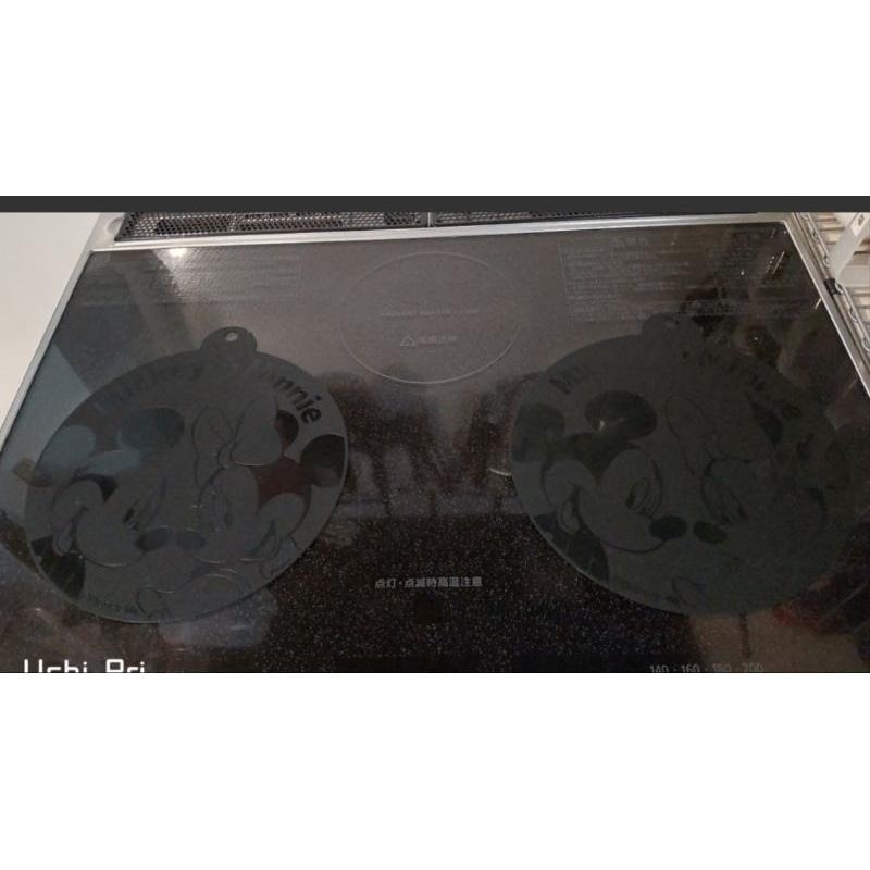 「現貨」 日本迪士尼 米奇 米妮 IH爐隔熱墊 保護墊 IH爐保護墊 電磁爐防刮墊 感應爐防刮墊 矽膠墊 AN.shop-細節圖3