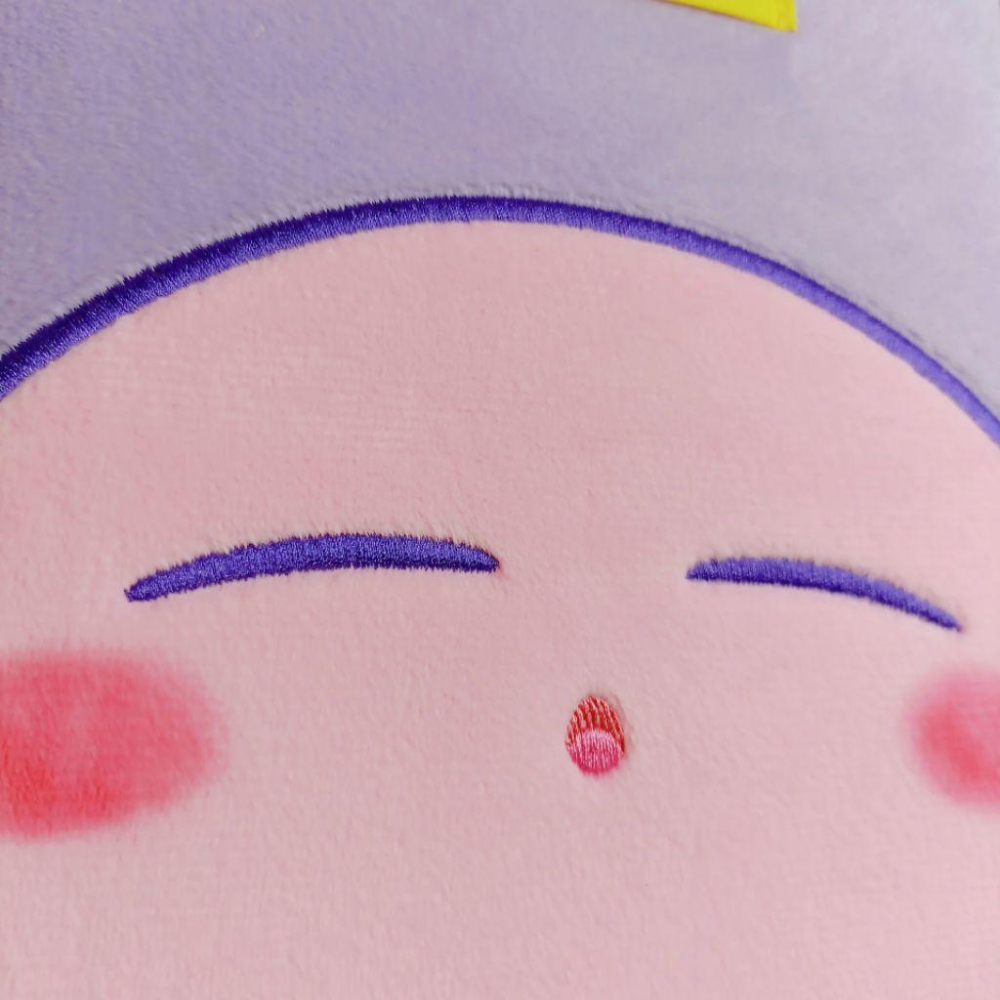 「現貨」日本 星之卡比 熱賣 抽繩束口袋 熟睡卡比 毛絨 收納包 零錢包 卡包 護照包 手冊包 小物包［AN.shop］-細節圖3