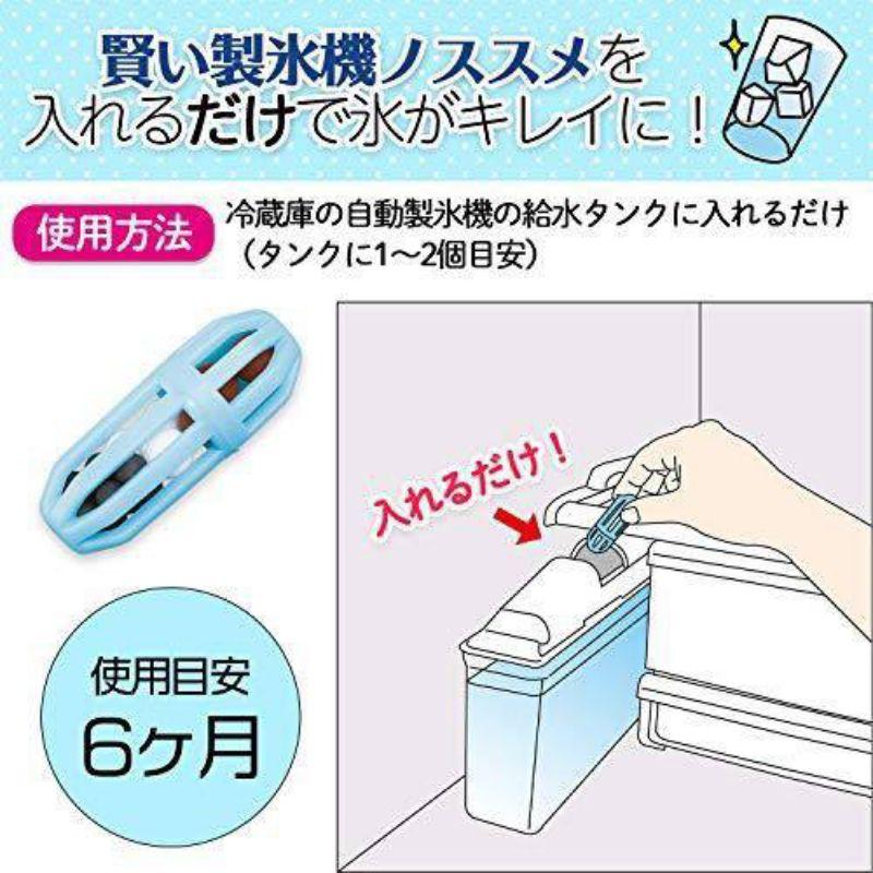 日本comolife 冰箱製冰機淨水球 無毒 清潔抗拒除菌 製冰機「現貨」［AN.shop7682]-細節圖5