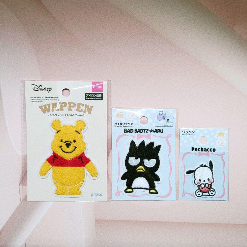 「現貨」日本大創 刺繡貼 布貼 布章 徽章 臂章 DIY 姓名燙貼 熨斗貼紙  美樂蒂 燙貼 工程車［AN.shop]-細節圖3