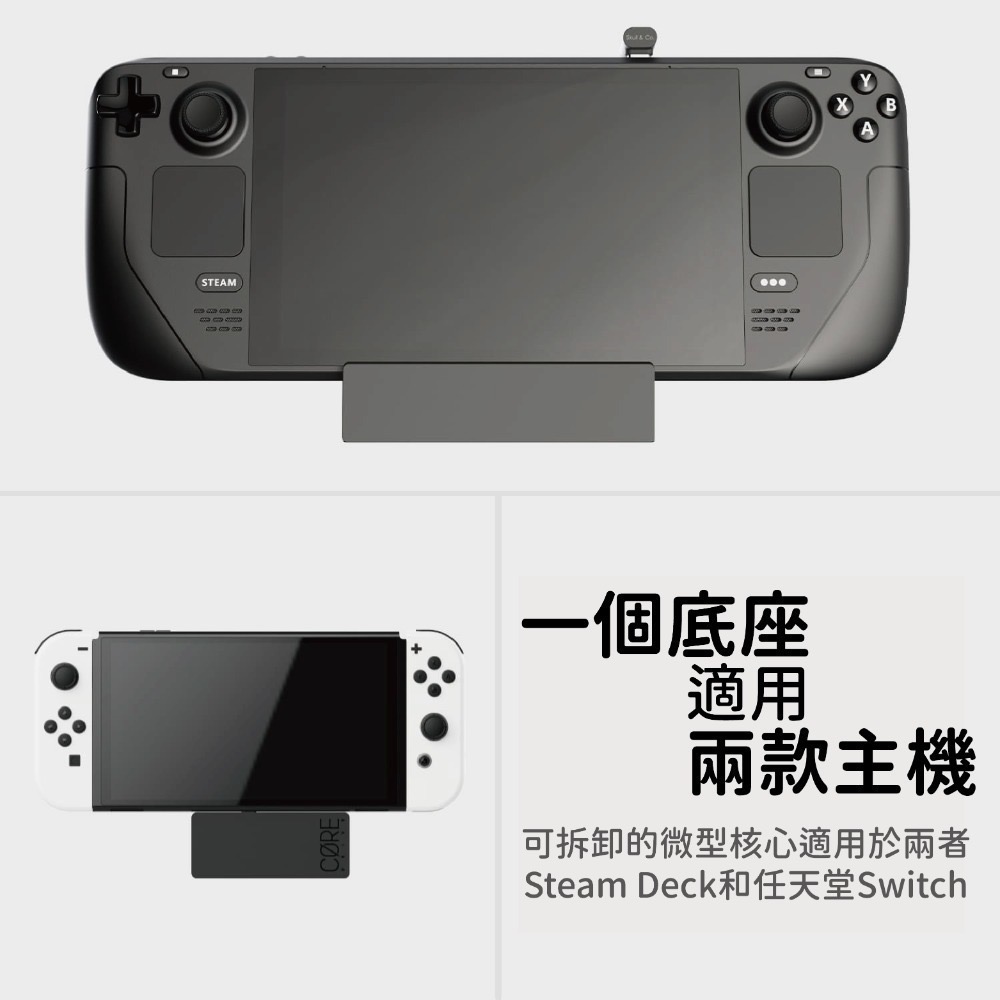 多功能緊湊型便攜底座/基座 Steam Deck/OLED/ROG Ally/Ally X | Skull & Co.-細節圖7