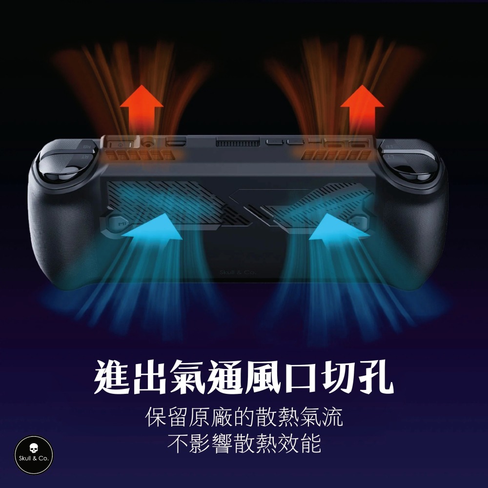 [預購4號出貨]ROG Ally X支架握把保護殼 GripCase Ally X-細節圖6