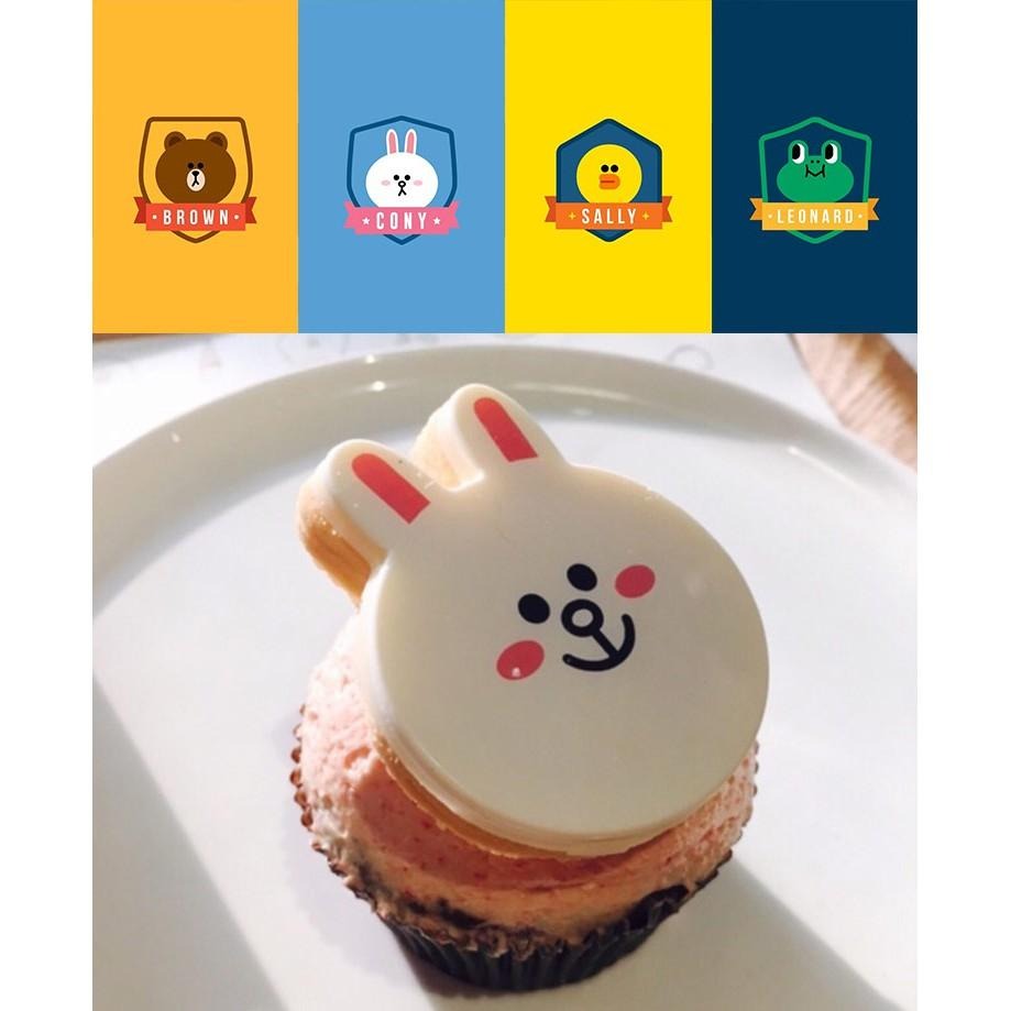 不鏽鋼-兔兔熊大line friend造型立體餅乾切模 烘焙DIY工具 模具 黏土工具-細節圖2