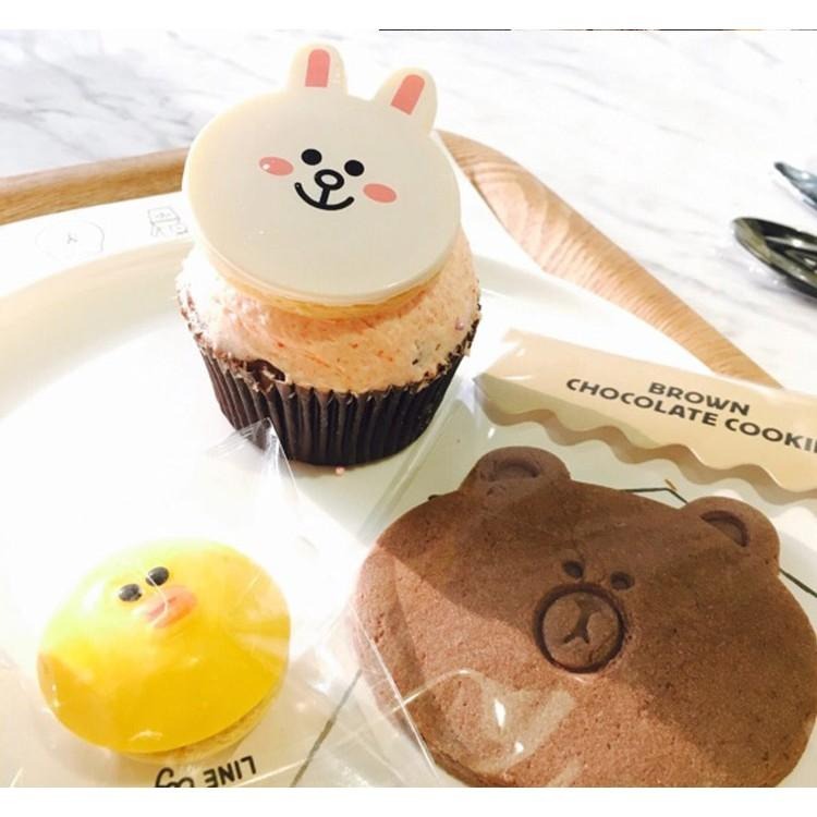 不鏽鋼-兔兔熊大line friend造型立體餅乾切模 烘焙DIY工具 模具 黏土工具-細節圖3