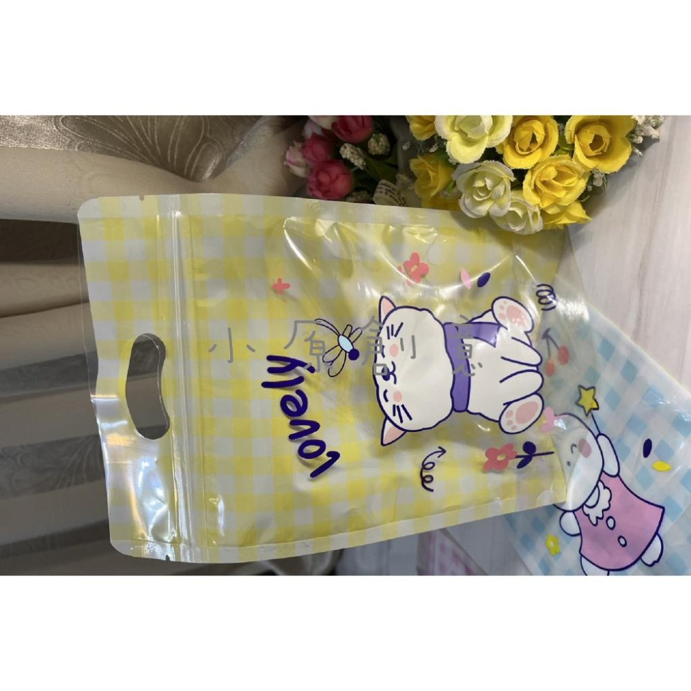 新款貓兔三合一袋 15.5x22.5夾鏈袋/食品餅乾糖果包裝袋/自封袋/密封袋/自立袋50個-細節圖4