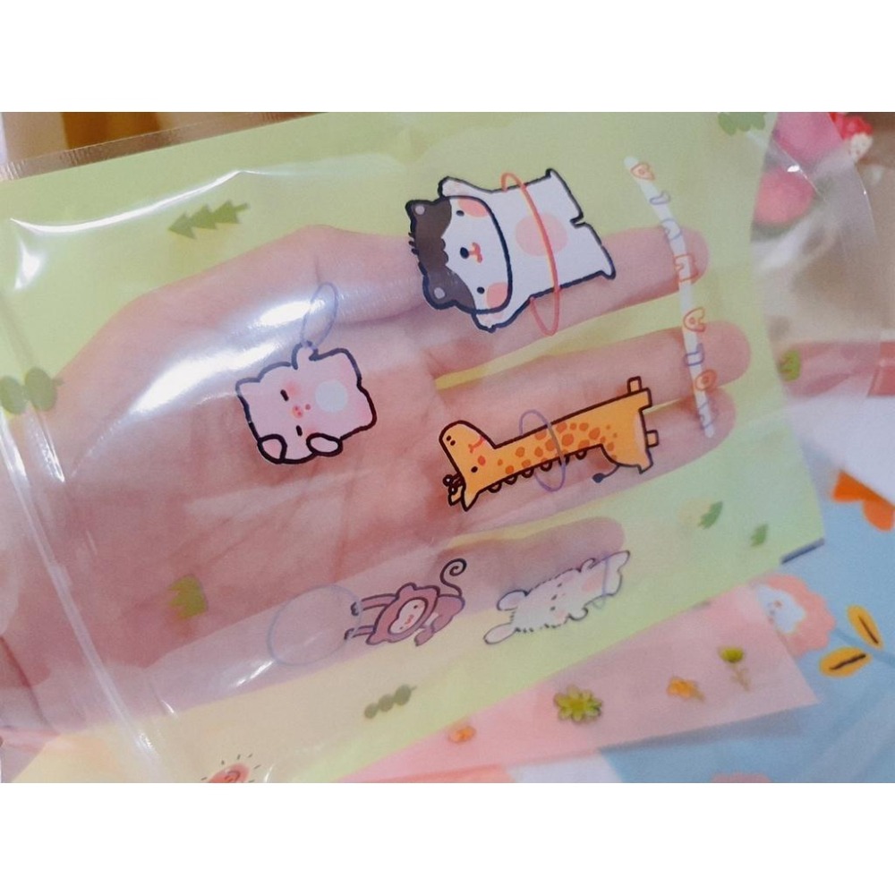 新款動物袋4款混合 15.5x22.5夾鏈袋/食品餅乾糖果包裝袋/自封袋/密封袋/自立袋50個-細節圖5
