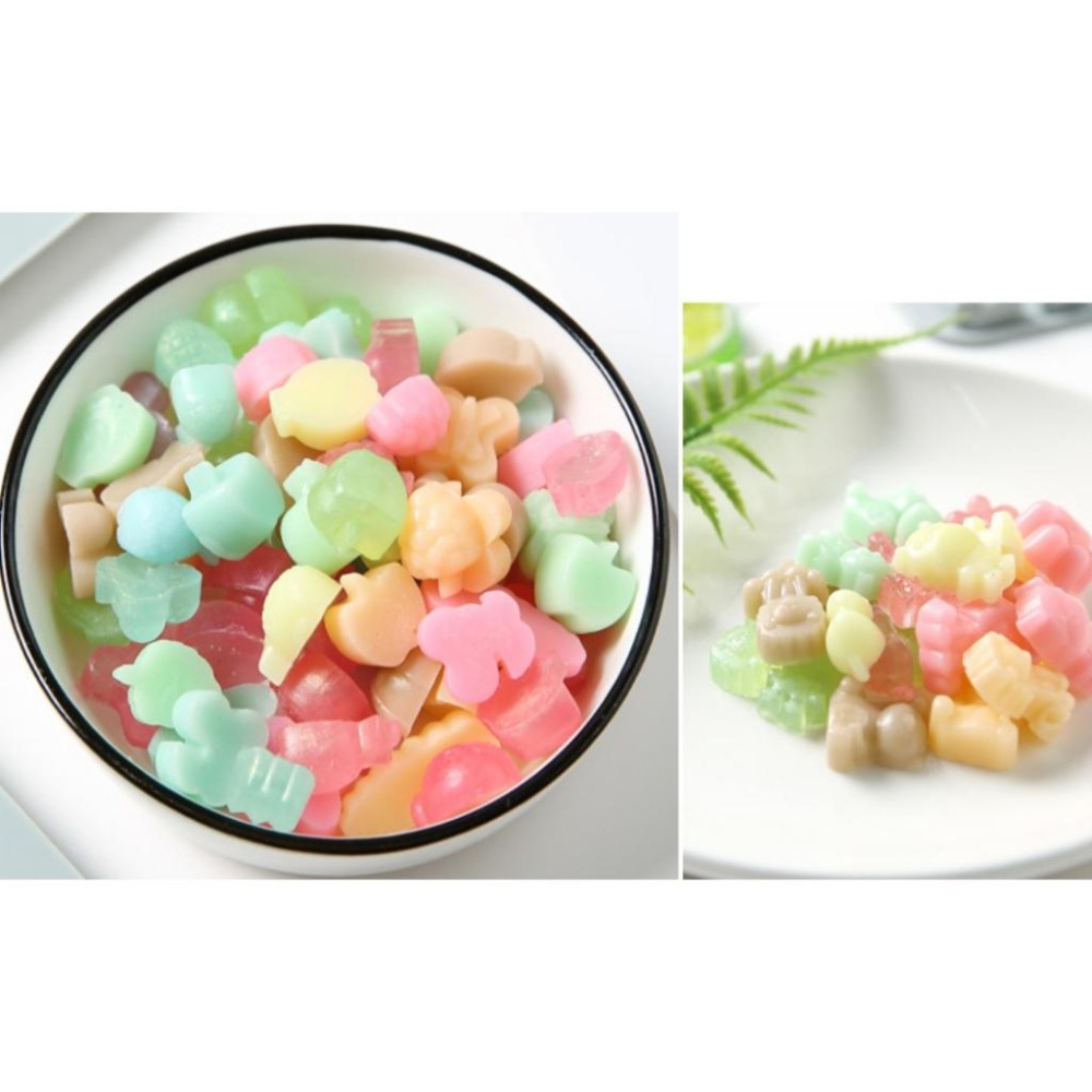 矽膠-28連小兔子及熊等手工皂模 布丁模 果凍模 巧克力模 黏土手工藝材料-細節圖6