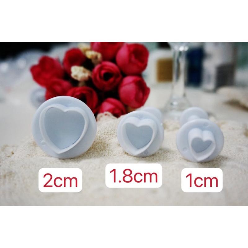 3件套愛心彈簧按壓立體餅乾模 烘焙材料 餅乾模具 黏土模具-細節圖6