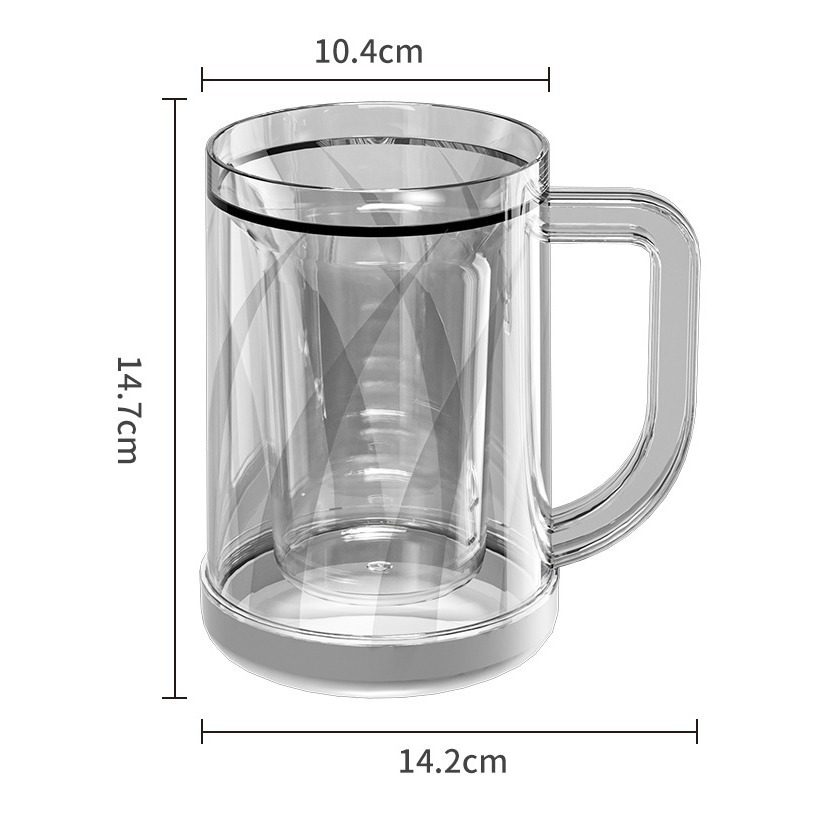 冰鎮啤酒杯 雙層冰杯【預購商品｜預計２－３周寄出】-規格圖1