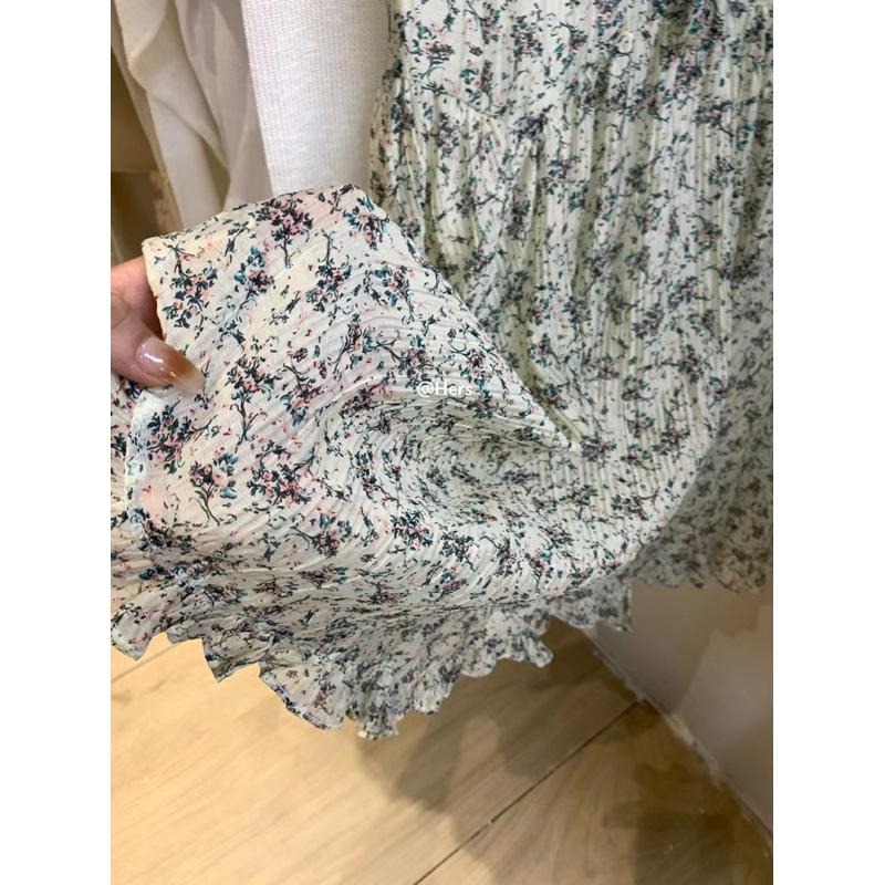 溫柔系小碎花連衣裙 #6621-細節圖4