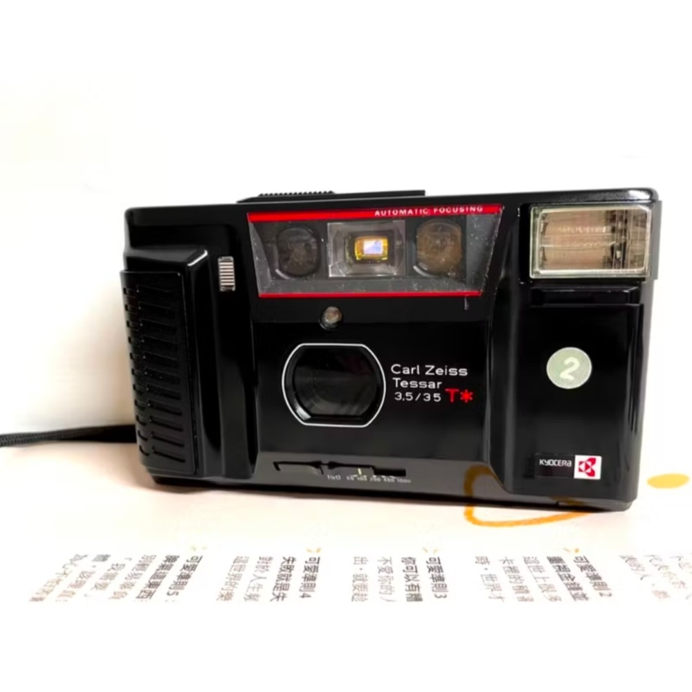 『已實拍』YASHICA T AF-D 蔡司鏡頭Carl Zeiss T* 35mm f3.5-細節圖3